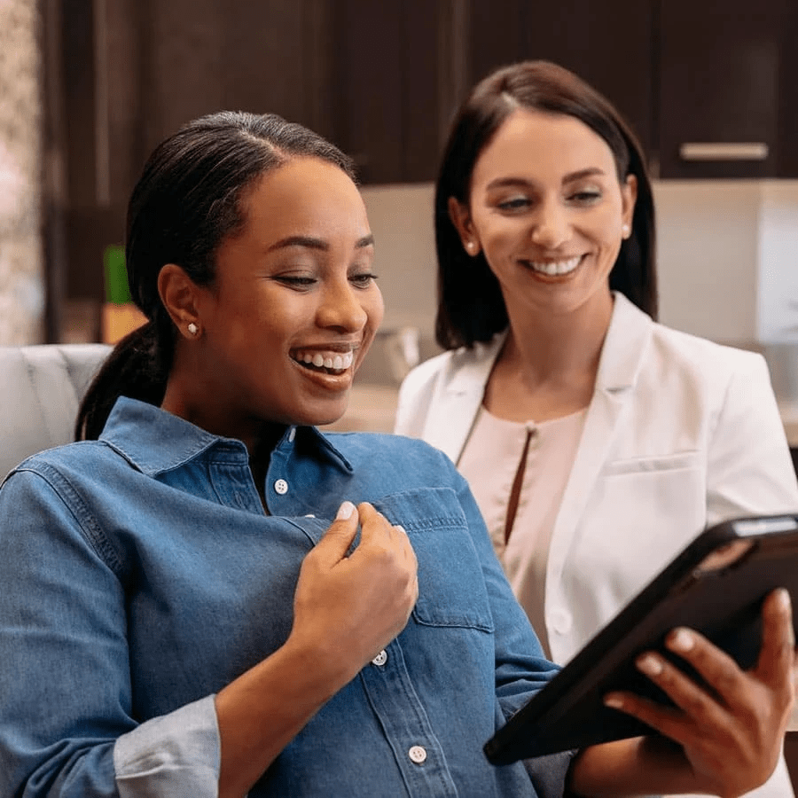 Teeth straighening with Invisalign